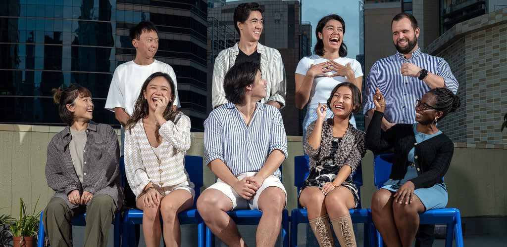 A group of English for Asia TEFL teachers celebrate becoming certified english teachers.